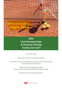 Championship Finals and Presentation 21/4/24